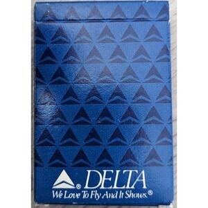 Delta Air Lines Playing Cards Bundle (2 Decks)